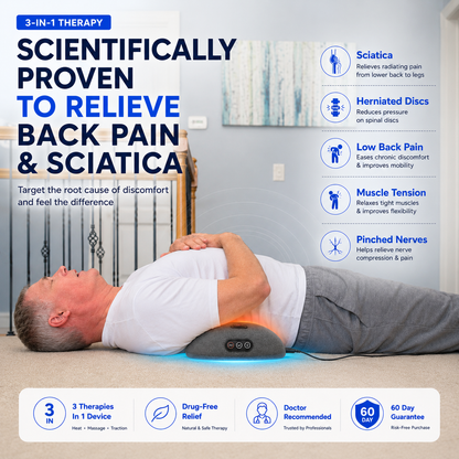 Electric Back Massager Pillow