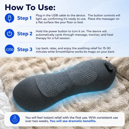 Electric Back Massager Pillow