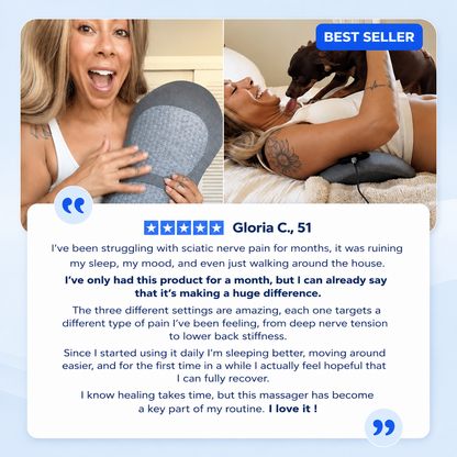 Electric Back Massager Pillow
