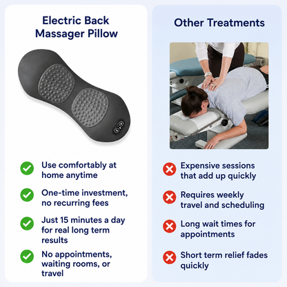 Electric Back Massager Pillow
