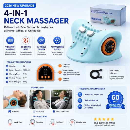 Electric Neck Massage Pillow