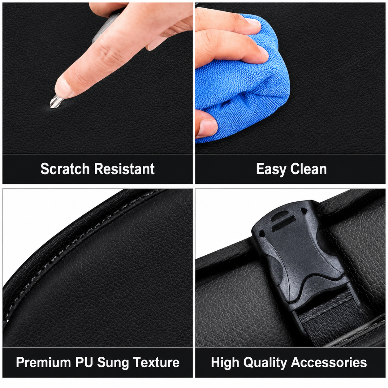 Leather Car Seat Organizer